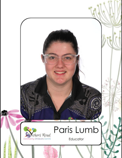Paris Lumb - Educator